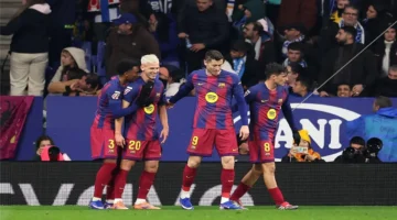 كيف تأثر ترتيب هدافي الدوري الإسباني بهدف ليفاندوفسكي في شباك إسبانيول؟